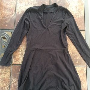 Black Long Sleeved Dress